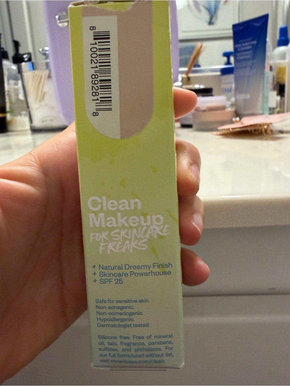 Kosas Revealer Skin- Improving Foundation with SPF 25 Shade Light Cool 150 - Picture 2 of 6